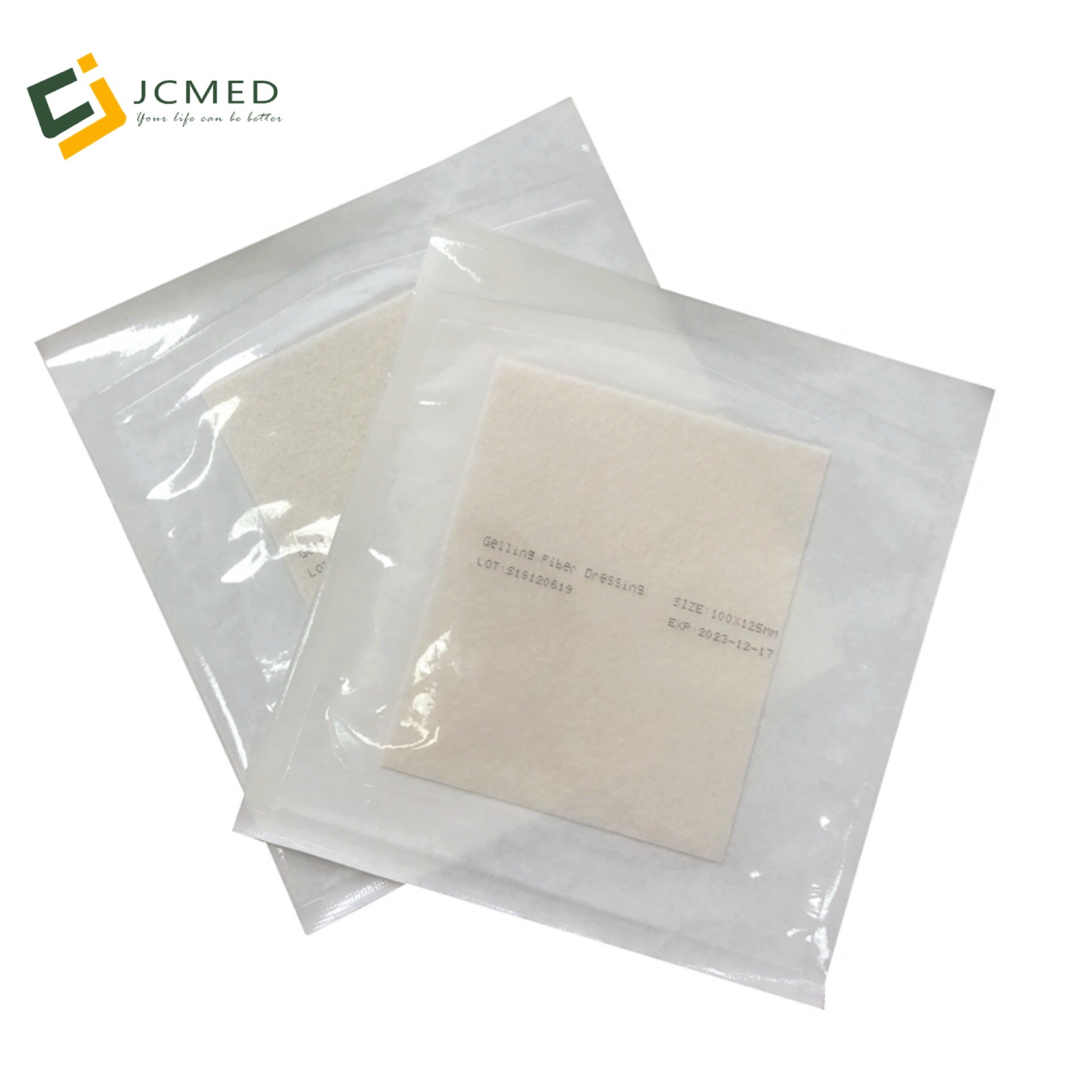 hydrofiber dressing Gelling fiber dressing CMC dressing for pressure ulcer