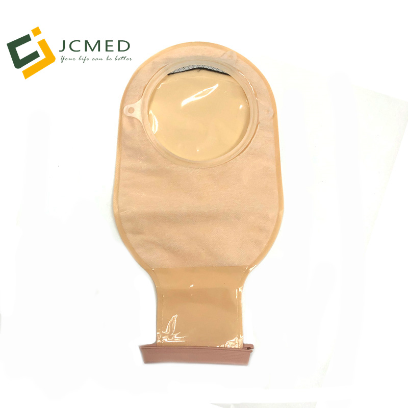 full colostomy bag with velcro closure