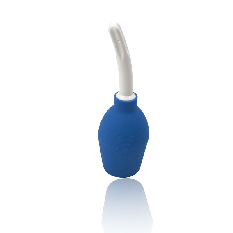 Enema douche bulb enema kit with replaceable anal