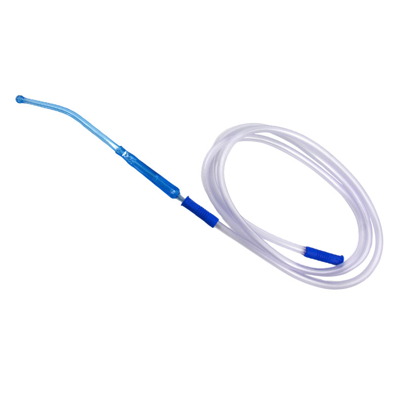 Medical use yankauer handle with yankauer suction connecting tube