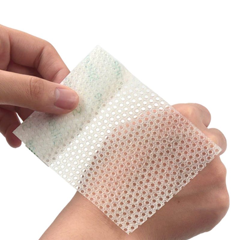 Silicone contact layer dressing adaptic touch silicone dressing