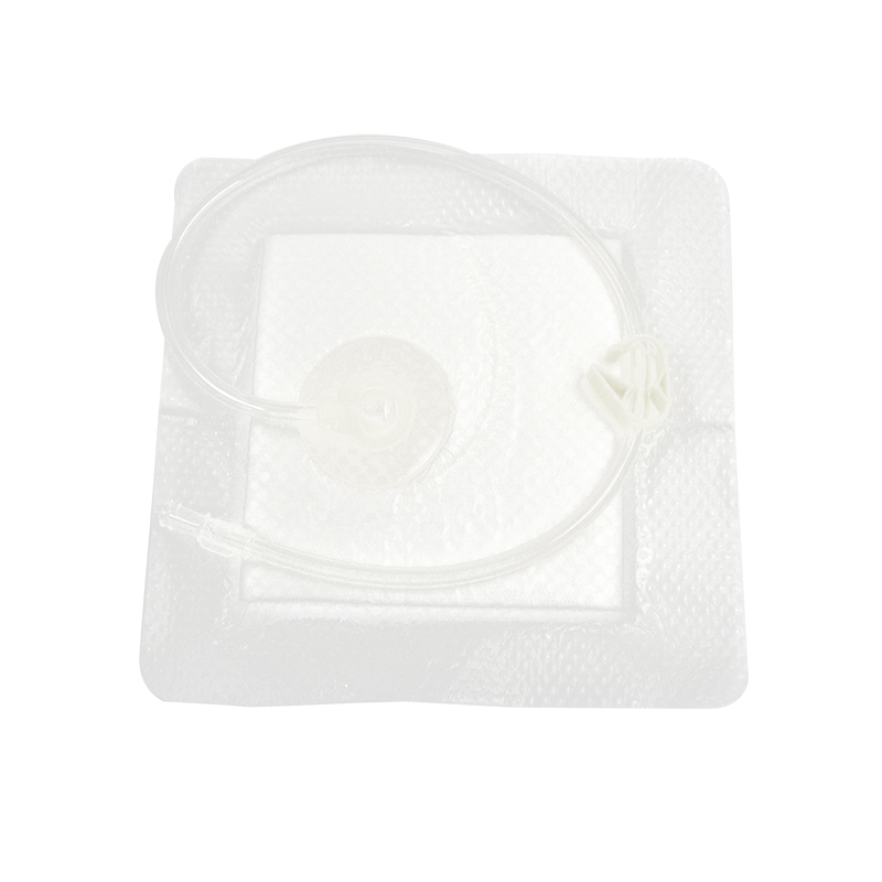 NPWT silicone foam dressing soft adhesive wound dressing