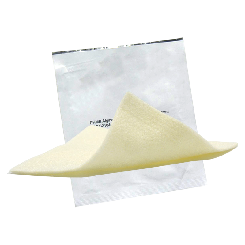PHMB alginate dressing High Absorption Anti bacterial Alginate wound