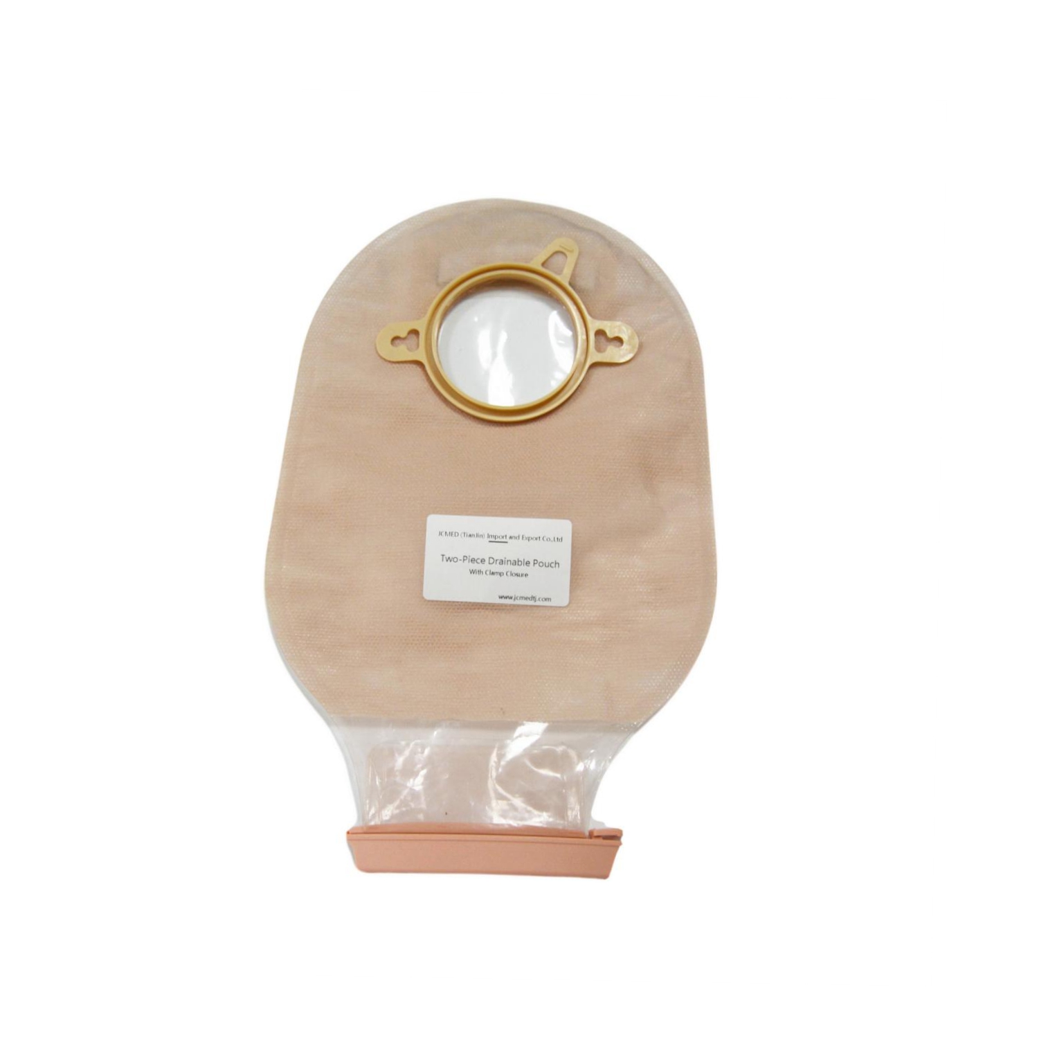 full colostomy bag with velcro closure